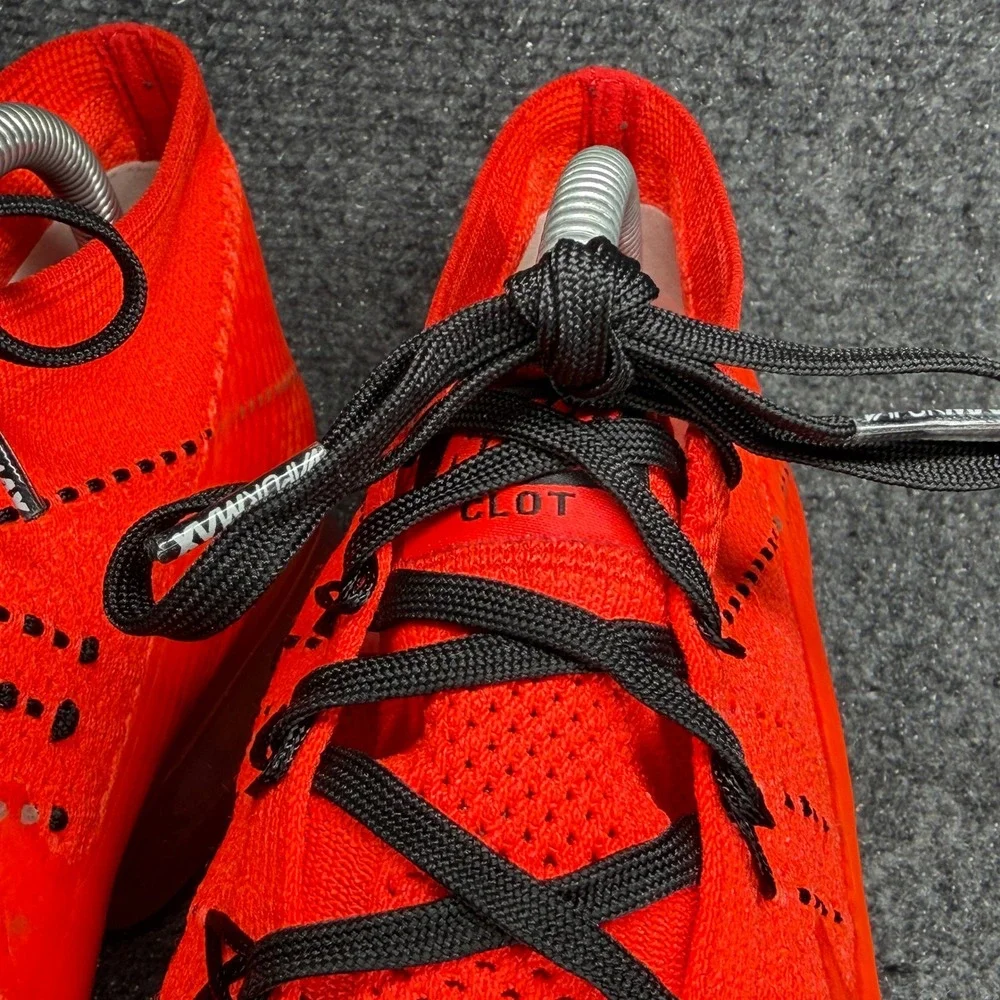 Nike Air VaporMax Running Shoes Men's‎ 11 CLOT Bright Crimson Athletic Training